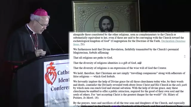 Bishop Schneider to Pope: â€œDivine Revelation forbids this.â€